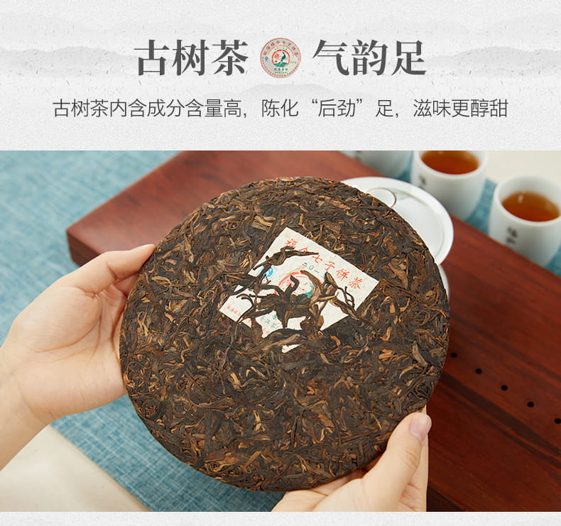 福今2013年秋茶青饼