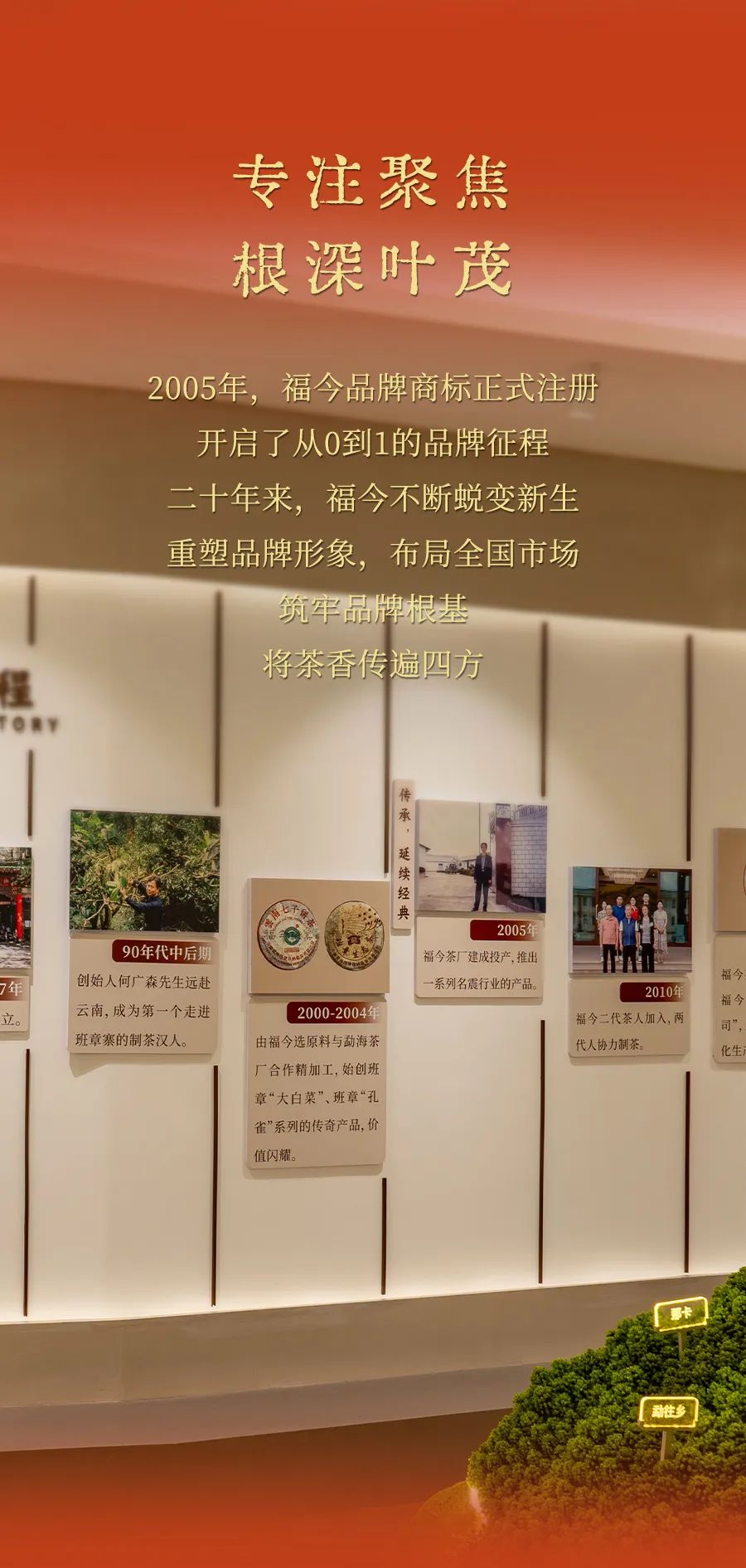 福今2025年福今茶厂成立二十周年纪念饼